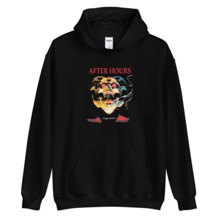 The Weeknd Classic After Hours Hoodie Black