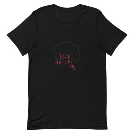 The Weeknd Save Your Tears Classic Black T-Shirt