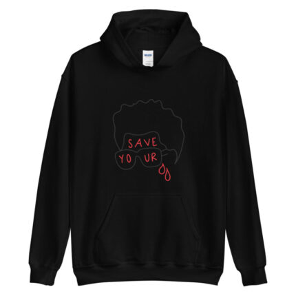 The Weeknd Save Your Tears Classic Hoodie Black
